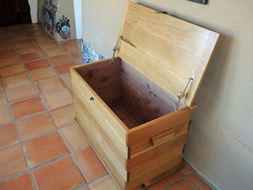 Pranzo Carpentry Storage Chest Solid White Oak