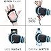 Empower Weighted Gloves for Women, Kickboxing, MMA, 2 Lb Set (1 Pound Each Glove), Teal