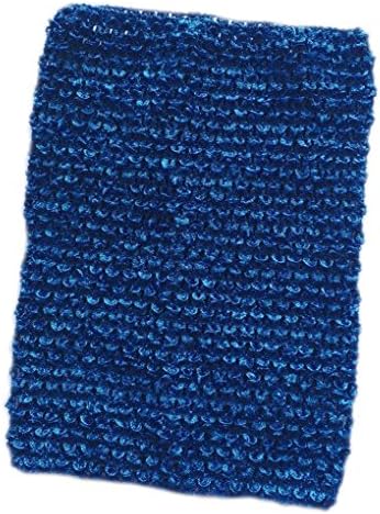 12 inch Toddlers Crochet For 5-10 years, Baby toddlers Girl Crochet Tutu Tube Tops Dark Blue