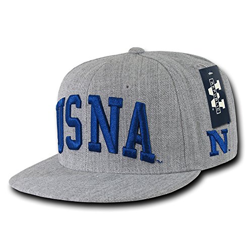 The Freshman College Snapbacks Game Day Cap (Naval Academy, Heather Gray)