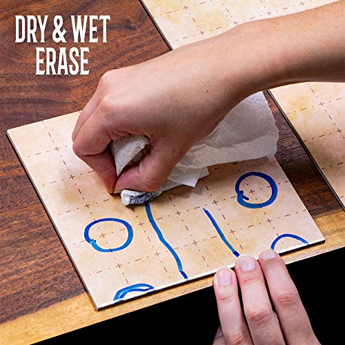 Stratagem The Master's Atlas Grid TilesReversible Dry Wet Erase Battle