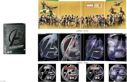Amazon.com: Avengers 1-4 Complete Boxset [DVD] [2019] : Robert
