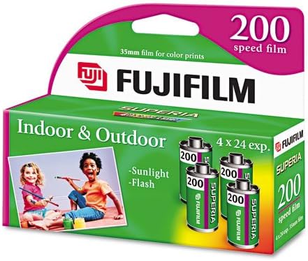 Fujifilm Fujicolor 200 Speed 24 Exposure 35mm Film
