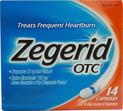 Zegerid OTC® Acid Reducer -- 14 Capsules