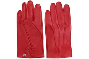 LEATHER LH HANDS "NA" Men's Dress Driving Genuine Sheep Leather Unlined Gloves