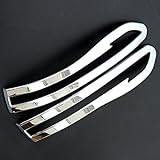 1 Pair Chrome Car Side Mirror Rear View Cover Trim For 2014 2015 2016 Nissan Rogue X-trail