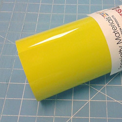 ThermoFlex Plus Lemon Yellow 15'' x 5' Iron on Heat Transfer Vinyl