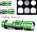 Enjoydeal Portable CREE Q5 LED 1200 Lumen Zoomable Flashlight Torch Green 3 Modes