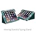New iPad 2018/2017 9.7 inch Case, CaseCrown Bold Standby Pro Case (Teal) Multi-Angle Viewing Stand