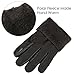 GLOUE Men’s Gloves Waterproof Touchscreen Thick Gloves Keep Warm in Winter Outdoor Cycling Gloves For Men, Black … (03)