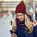 Onesiall Bluetooth Beanie Hat Headphones [Upgraded], Bluetooth 4.2 Headset Winter Music Hat Knit Cap with Stereo Speaker, Microphone, Hand-Free Compatible with Cellphone