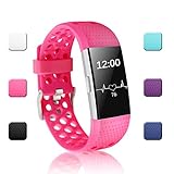 POY For Fitbit Charge 2 Bands, Classic & Special Edition Replacement bands for Fitbit Charge 2, Small Rose 1PC