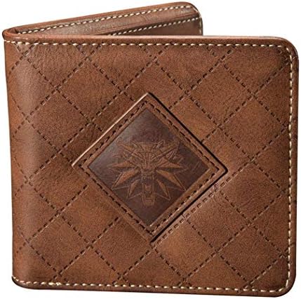 The Witcher 3 Wallet Wild Hunt Medallion Wolf Head Wallet