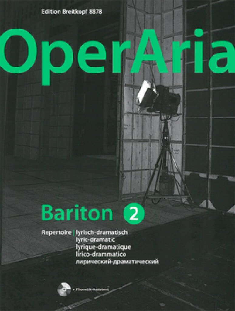 OperAria (Opera Arias) Baritone, Vol.2 (lyric-dramatic) - Repertoire Collection - (EB 8878)