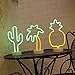Coconut Palm tree Neon Signs, LED Neon Light Sign with Holder Base For Party Supplies Table Decorations, Seasonal Home Decor Children Kids Gifts (Palm tree with holder)