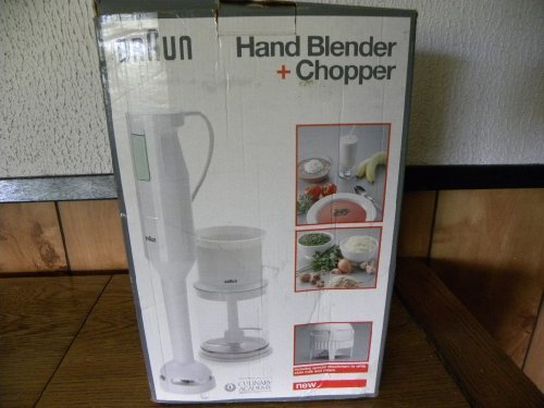 Click Here to See More Images Braun Hand Blender + Chopper MR 370