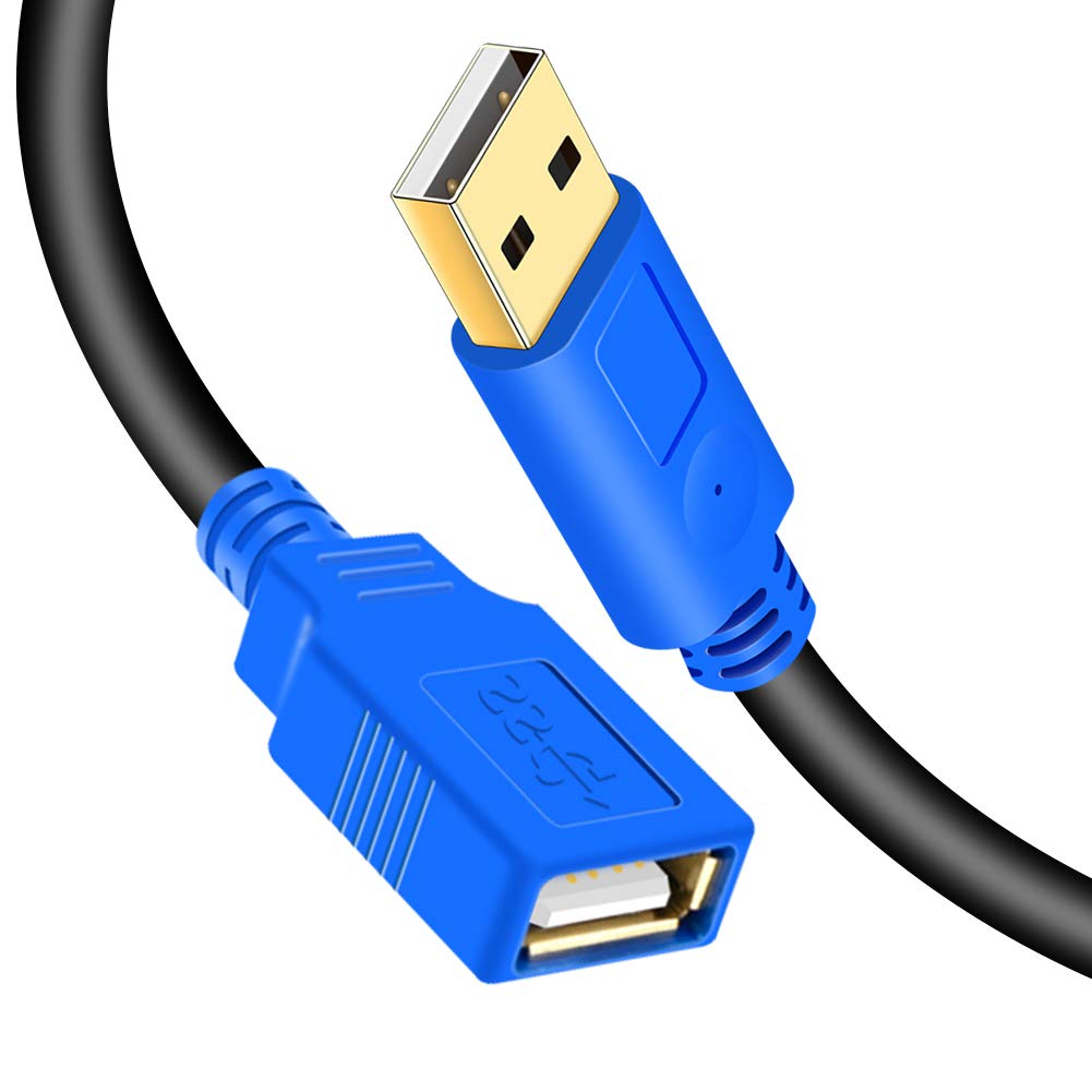 Hanprmeee USB Extension Cable,Extra Long USB 2.0 A Male to A Female Cable，for Printer, Keyboard, Game Console, Loudspeaker, Oculus Rift, scanners ect (4M)