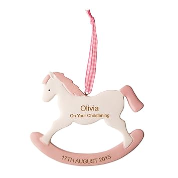 Zur Taufe Schaukelpferd Motiv Taufgeschenk Geschenk Zur Taufe