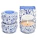 LA JOLIE MUSE Citronella Candles Outdoor Set 3 - Natural Scented Soy Wax Candle Travel Tin 19.5oz, Indoor Gift primary