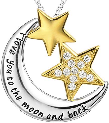 Apotie 925 Sterling Silver Christmas Pendant Necklace Year Jewelry for Women