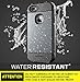 iPhone 5S Case, SUPCASE Water Resist Full-Body Rugged Case with Built-in Screen Protector for Apple iPhone 5S/5 - Retail Packaging - Space Gray/Silver/Gold