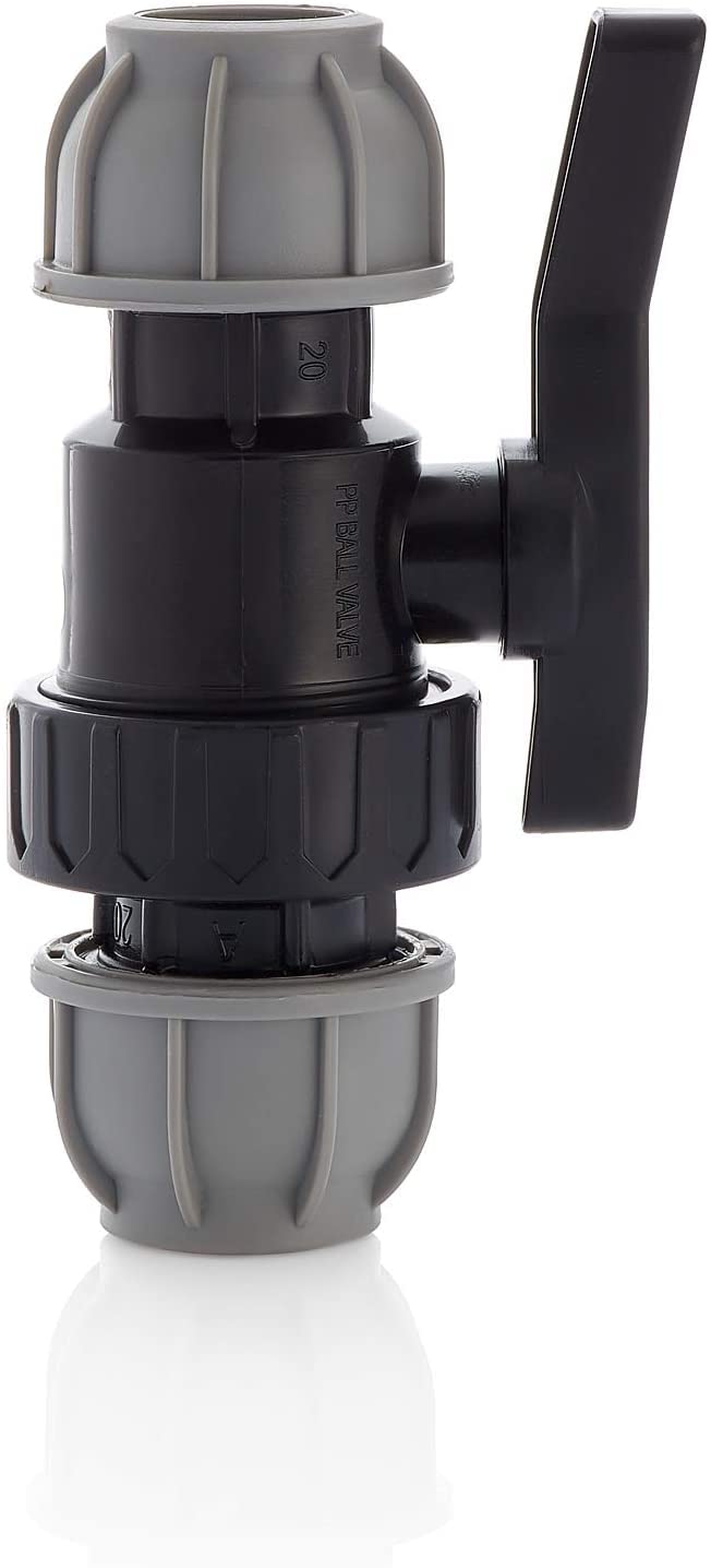 HYDROBIL BS-3JDZ-ZQ9P Water Pipe, Black, 20 mm