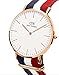 Daniel Wellington Classic Cambridge 40mm Men's Watch, DW Classic Fabric (Polyester) Rose Gold Watch for Men