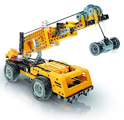 Clementoni Technologic Mechanics Laboratory, Lifting Equipment Assembly Kit, 50 Model Configurations, Ages 8 and Up - Thumbnail 3