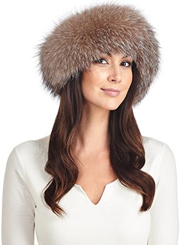 frr Crystal Fox Fur Headband