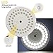 48 LED Solar Flagpole Light, LBell 800 Lux Downlight Lighting for 15 to 25 Ft Flag Pole Topper. Three Models Brightness to Switch- Most Powerful, Brightest, Longest Lasting Night Light