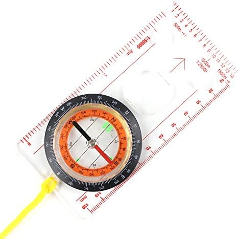 DETUCK(TM Liquid Field Compass Professional Map Compass Navigation Compass