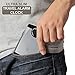 Accuon Ultra Slim Travel Alarm Clock with Calendar & Temperature