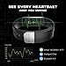 Fitness Activity Tracker Smart Watch Heart Rate Band Sports Bracelet Wristband Calorie Step Distance Counter Sleep Health Call Reminder IPX67 Water Resistant