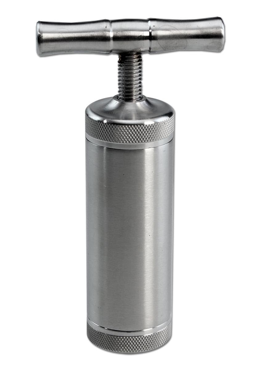 Black Leaf - T-Press - Stainless Steel Pollen Press in Three Sizes (L)
