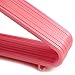 HANGERWORLD 18 Pink 11.4inch Kids Baby Infant Toddler Plastic Pant Bar Garment Clothes Coat Hangers