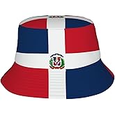 Cute Flag Bucket Hat Wide Brim Protection Sun Hat Fishing Hiking Travel Outdoor Flag Hats for Men Women