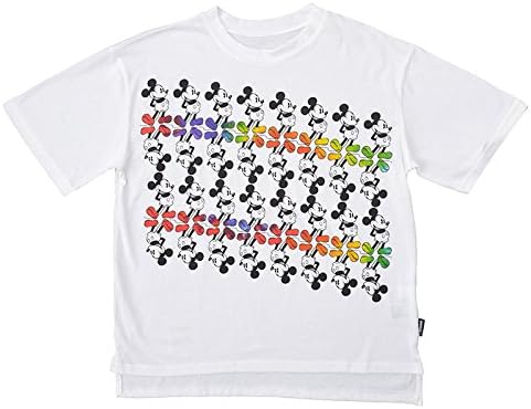 Amazon ディズニーストア 公式 Spinnsとの特別共同企画 半袖tシャツ M ミッキー マルチ ホワイト Tシャツ カットソー 通販
