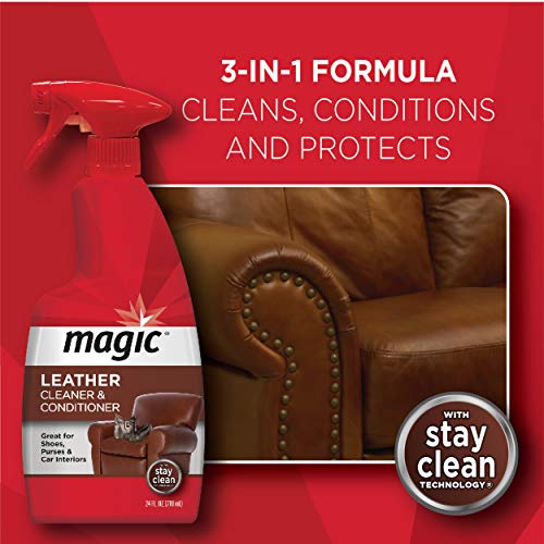 Magic Leather Cleaner and Conditioner UV Protectants Help Prevent