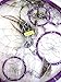 Dream Catcher Dreamcatcher Feather Dream Catcher Native American Mosaic Glass and Feather PURPLE DREAM CATCHER XLARGE TRIPLE SIZE, 30