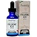 Hyaluronic Acid Serum for Skin - Made in USA - Anti-Aging Serum for Intense Hydration, Moisturizer, Reduces Wrinkle and Plumps Face to Fill-in Fine Lines - Best Natural Moisturizing Facial Care.