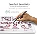 Heiyo Stylus Pen iPad Pencil, Active Capacitive Digital Pens Supporting 40-Hour Working 30-Day Standby Touchscreen iPad Stylus for iPad Series (3 Replaceable Tips)