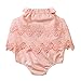 Colorful Childhood Newborn Baby Romper Girls Jumpsuit Infant Bodysuit Tutu Lace Dress Clothes Outfit Pink Size 6-12 Months