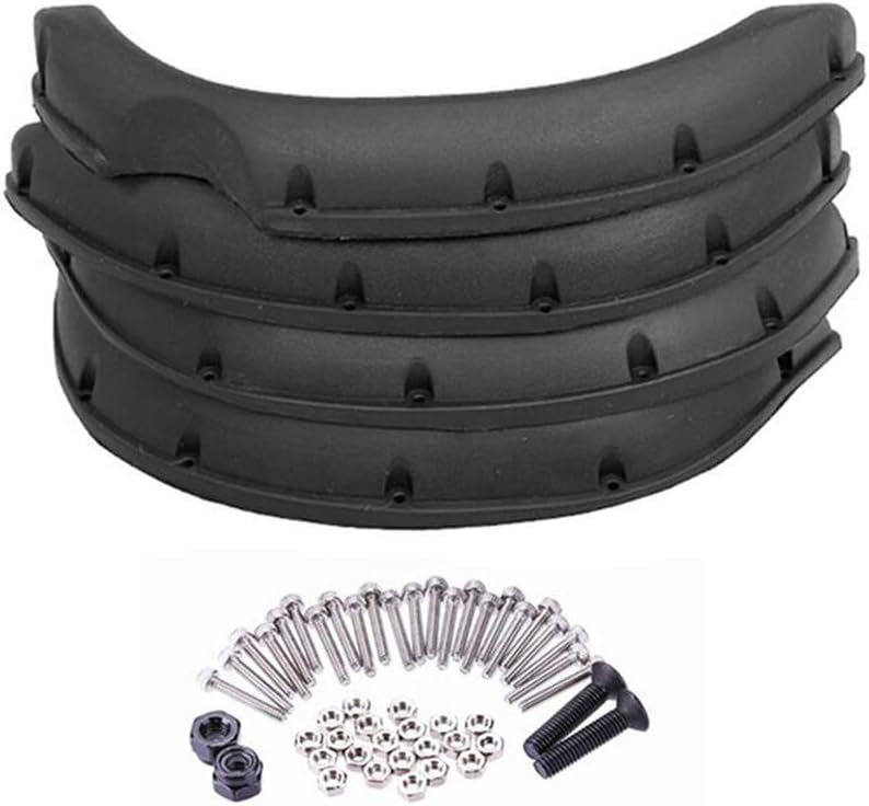 snake Replacement for 1:10 Tamiya RC4WD TF2 Mojave RC Crawler Car Body Rubber Fender Flares Vehicle Model Parts