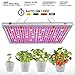 Bozily LED Grow Light, 300W Full Spectrum Foldable Sunlike Plant Growing Light, Grow Lights for Indoor Plants Veg and Flower Seedlings, Growing, Blooming, Fruiting (338 LEDs)