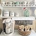 Disposable Coffee Stir Sticks 5.5” 1000 pcs - Eco friendly Round Edge Wooden Coffee Stirrers
