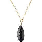 Gemstone Mis Shape Necklace Gold