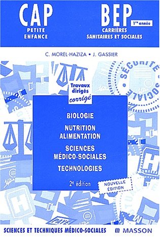 Biologie, nutrition, alimentation, sciences médico-sociales, technologies