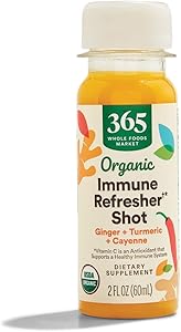 365 by Whole Foods Market Organic Ginger Turmeric Shot, 2 FZ