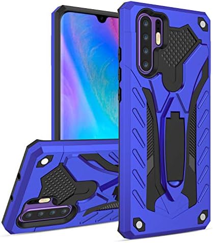MILAN NICE Phone Case for Huawei P20 Lite/Nova 3e Heavy Duty Protective Hard Cover Shockproof Certified with Drop Tested with Smartphone Kickstand (Blue)