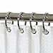 Zenna Home NeverRust Rustproof Aluminum Decorative Shower Rings, Set of 12, Chrome